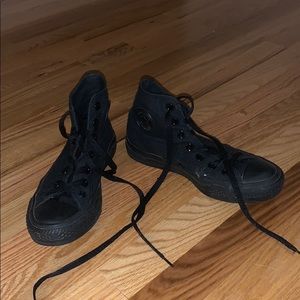 Black High Top Converse!
